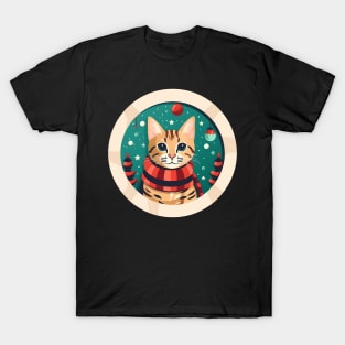 Bengal Cat Xmas, Love Cats T-Shirt